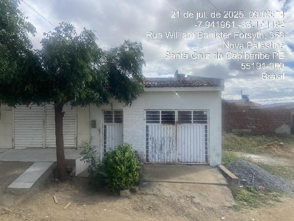 Imóvel em SANTA CRUZ DO CAPIBARIBE/PE