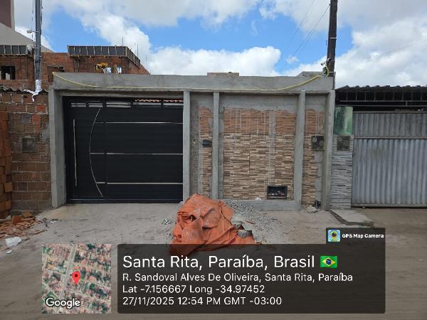 Foto de Imóvel 3 quartos, 72 m², TIBIRI - Leilão em Santa Rita/PB, 42% abaixo da avaliação
