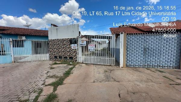 Foto de Imóvel na Rua Jonatas Boaz Lima Britto Ant Rua - Leilão em Luís Eduardo Magalhães/BA, 38% abaixo da avaliação