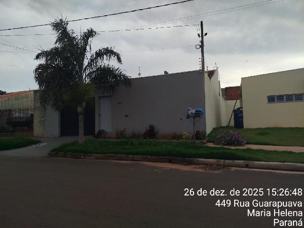 Foto de Imóvel 3 quartos, 61 m², MARIA HELENA - Leilão em MARIA HELENA/PR, 39% abaixo da avaliação