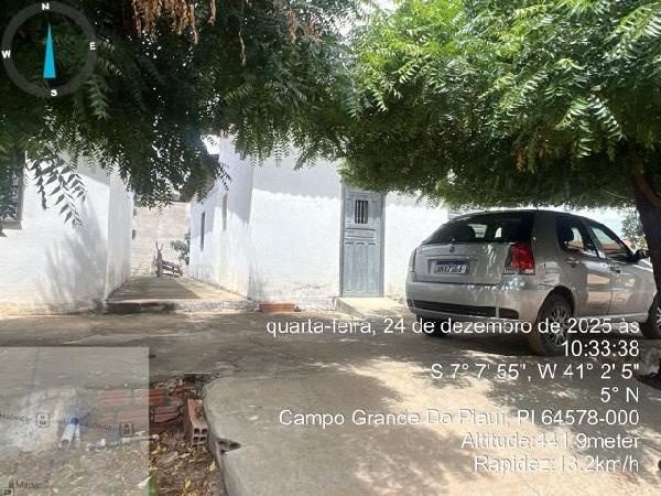 Imóvel em CAMPO GRANDE DO PIAUI/PI