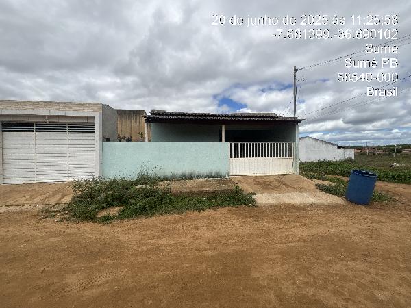 Foto de Imóvel 3 quartos, 111 m², LOTEAMENTO PAIXÃO - Leilão em Sumé/PB, 43% abaixo da avaliação