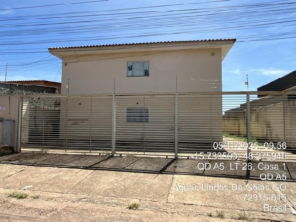 Imóvel em AGUAS LINDAS DE GOIAS/GO