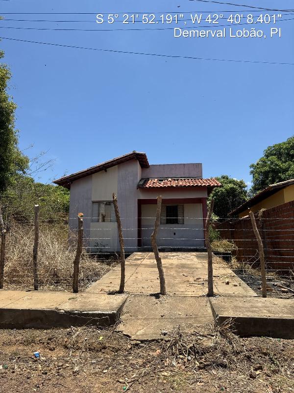 Foto de Imóvel 2 quartos, 60 m², NOVA CIDADE - Leilão em Demerval Lobão/PI, 41% abaixo da avaliação