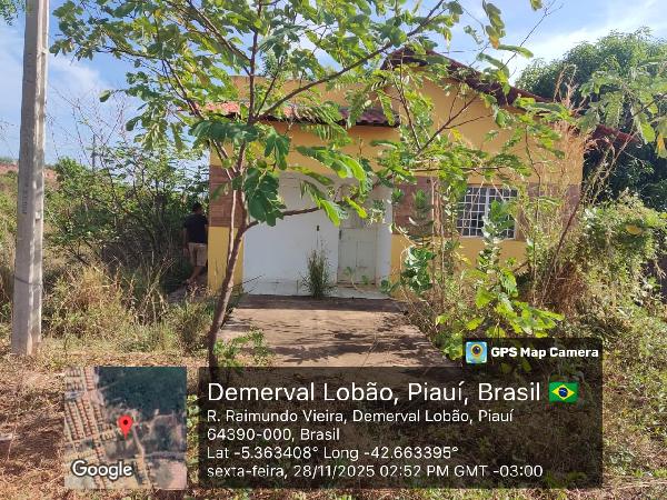 Foto de Imóvel 2 quartos, 58 m², CIDADE NOVA - Leilão em Demerval Lobão/PI, 42% abaixo da avaliação
