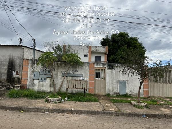 Imóvel em AGUAS LINDAS DE GOIAS/GO