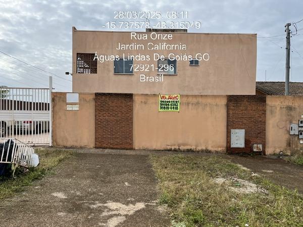Imóvel em AGUAS LINDAS DE GOIAS/GO