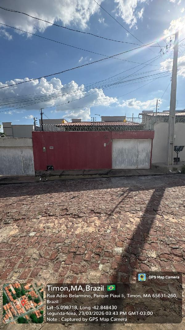 Foto de Imóvel 3 quartos, 84 m², PQ PIAUI - Leilão em Timon/MA, 39% abaixo da avaliação