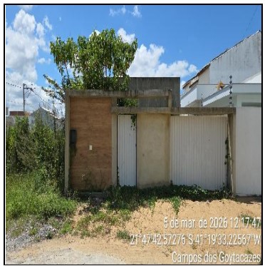 Imóvel em CAMPOS DOS GOYTACAZES/RJ