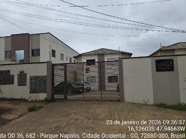 Foto de Imóvel 2 quartos, 72 m², PARQUE NAPOLIS B - Leilão em Cidade Ocidental/GO, 42% abaixo da avaliação