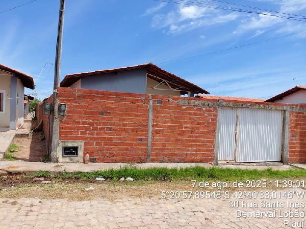 Foto de Imóvel 2 quartos, 61 m², SANTA INES - Leilão em Demerval Lobão/PI, 41% abaixo da avaliação