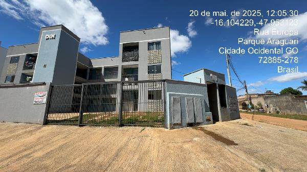Foto de Imóvel 2 quartos, 64 m², PARQUE ARAGUARI - Leilão em Cidade Ocidental/GO, 46% abaixo da avaliação