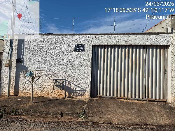 Foto de Imóvel na Rua Mario Alencastro Caiado - Leilão em PIRACANJUBA/GO, 42% abaixo da avaliação