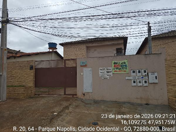 Foto de Imóvel 2 quartos, 85 m², PARQUE NAPOLIS A - Leilão em Cidade Ocidental/GO, 42% abaixo da avaliação