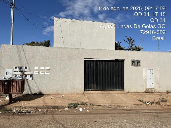 Imóvel em AGUAS LINDAS DE GOIAS/GO