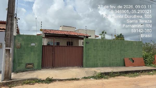 Foto de Imóvel na Rua Santa Dolores (Antiga Rua Projetada T), 143 - Leilão em PARNAMIRIM/RN