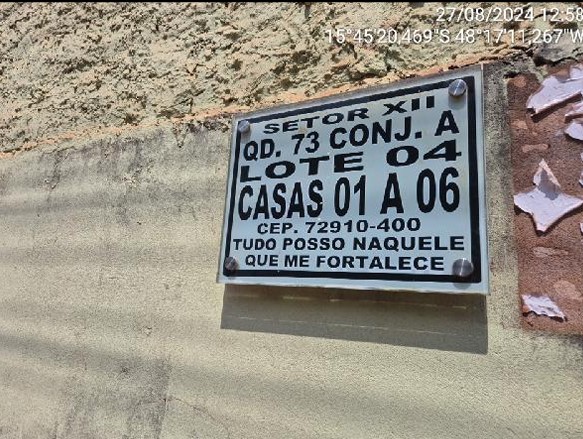Imóvel em AGUAS LINDAS DE GOIAS/GO