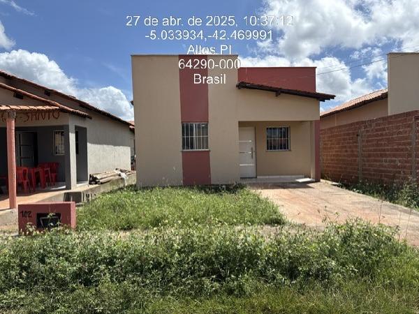 Foto de Imóvel 2 quartos, 58 m², CENTRO - Leilão em Altos/PI, 46% abaixo da avaliação