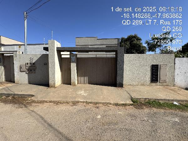 Foto de Imóvel 2 quartos, 69 m², PARQUE ESTRELA DALVA IX - Leilão em Luziânia/GO, 41% abaixo da avaliação