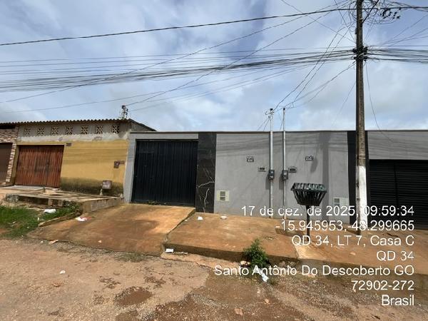 Foto de Imóvel 2 quartos, 71 m², JARDIM ANA BEATRIZ I - Leilão em Santo Antônio do Descoberto/GO, 40% abaixo da avaliação