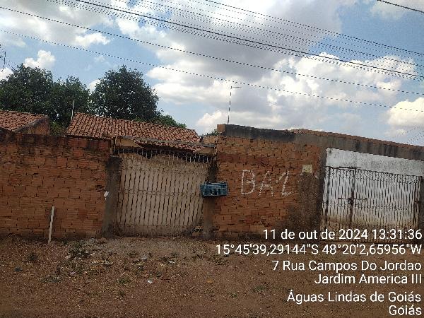 Imóvel em AGUAS LINDAS DE GOIAS/GO