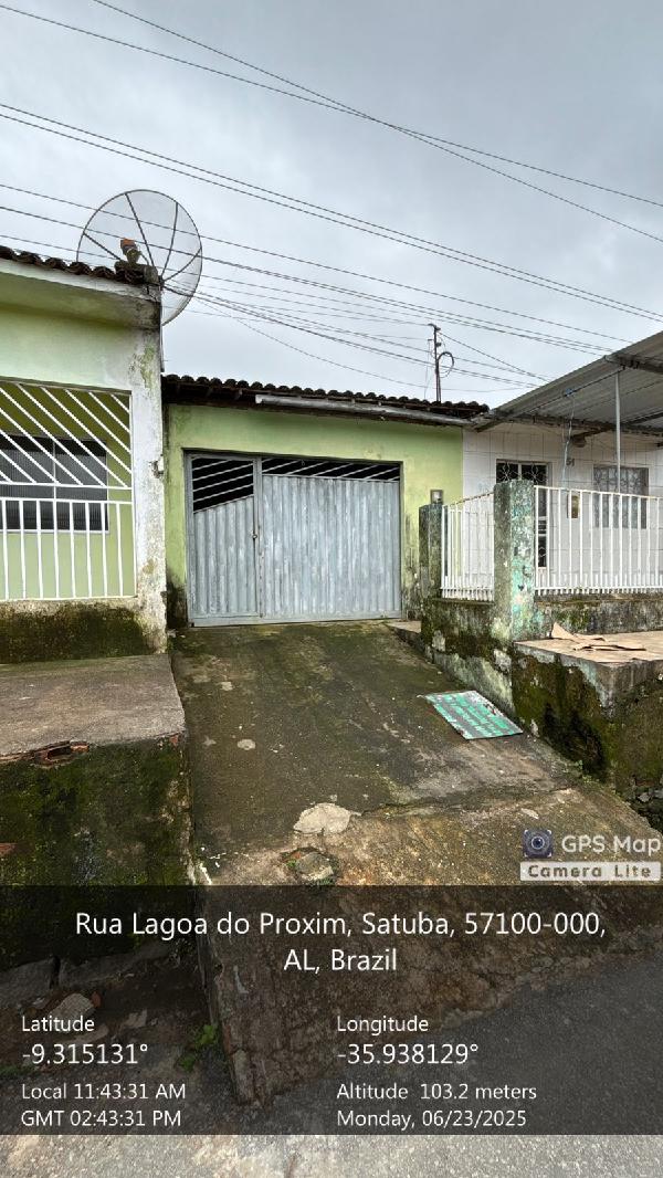 Foto de Imóvel 54 m², CENTRO - Leilão em Murici/AL, 40% abaixo da avaliação