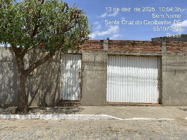 Imóvel em SANTA CRUZ DO CAPIBARIBE/PE