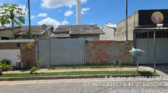 Imóvel em CAMPOS DOS GOYTACAZES/RJ