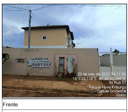 Foto de Imóvel 2 quartos, MANSOES RECREIO ESTRELA D'ALVA I - Leilão em Cidade Ocidental/GO, 55% abaixo da avaliação