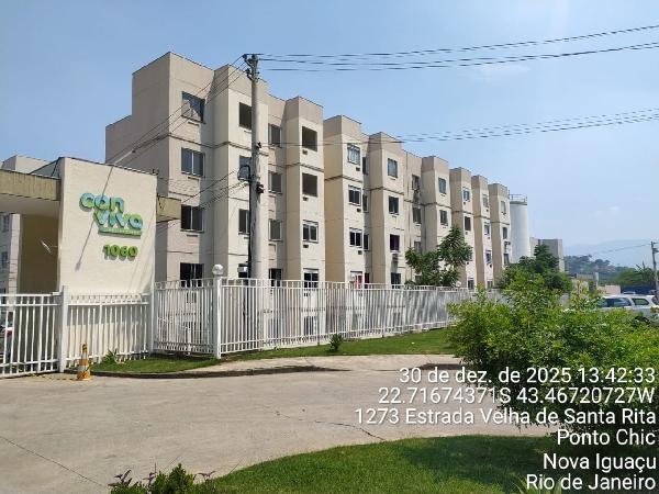 Foto de Imóvel 2 quartos, 51 m², PONTO CHIC - Leilão em Nova Iguaçu/RJ, 41% abaixo da avaliação