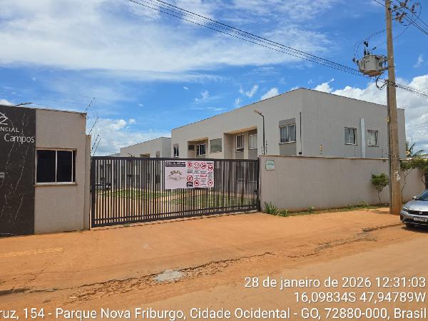 Foto de Imóvel 2 quartos, 102 m², MANSOES RECREIO MOSSORO - Leilão em Cidade Ocidental/GO, 41% abaixo da avaliação