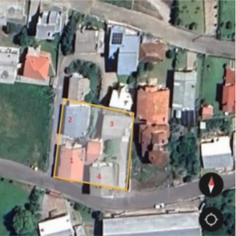 Fração ideal de 244,00 m² do imóvel de matrícula nº 1.858 do Ofício de Registro de Imóveis de Flores da Cunha/RS
