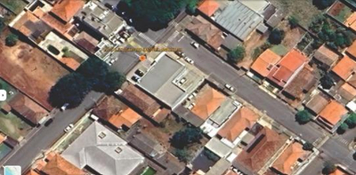 IMÓVEL URBANO COM ÁREA TOTAL DE  550,00 m2- Em  CARLÓPOLIS/PR