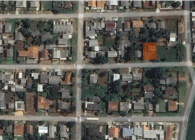 Lote de terreno n° 04, quadra n° 50, com área de 450m², com casa em alvenaria não-averbada - Ponta Grossa, PR
