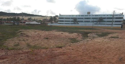 Terreno constituído pelos lotes n°s 363 e 364 da quadra n° 21, área de 1.200 m², Loteamento Parque dos Búzios, Nisia Floresta - RN