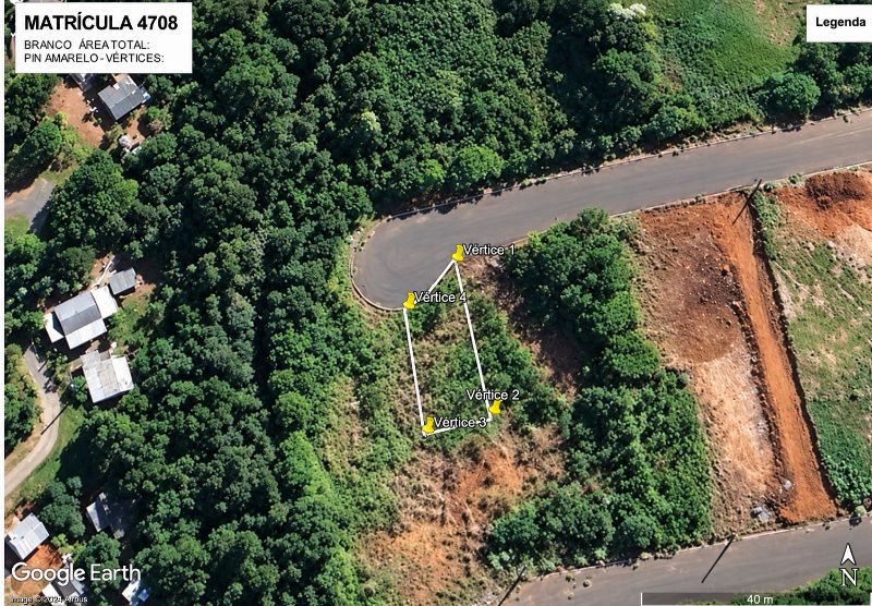 Terreno no Loteamento Betinelli com 331,84m²