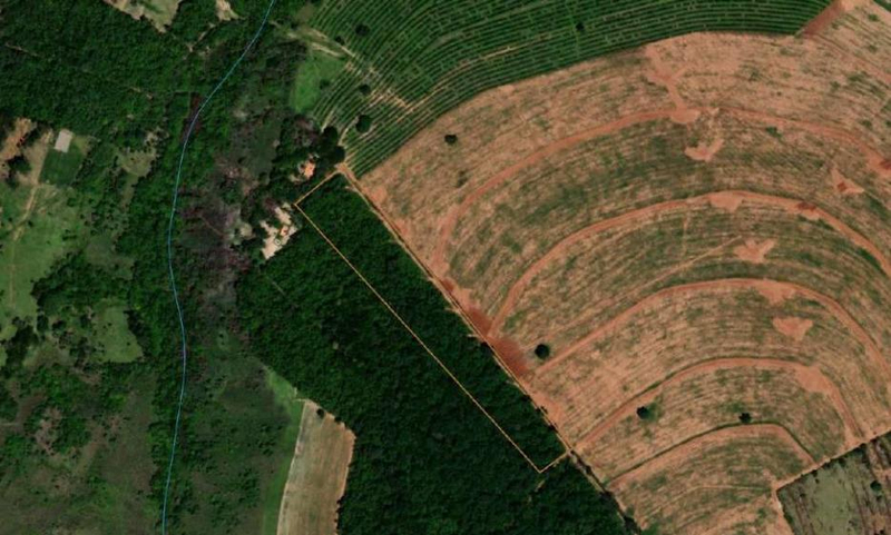 Uma  GLEBA de terras, com a área de 4,3305 ha, denominada Sitio São Sebastião