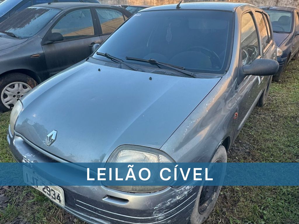 LEILÃO JUDICIAL - VEÍCULO RENAULT/CLIO - Raupp Leilões - Naio de Freitas Raupp - Leiloeiro Oficial