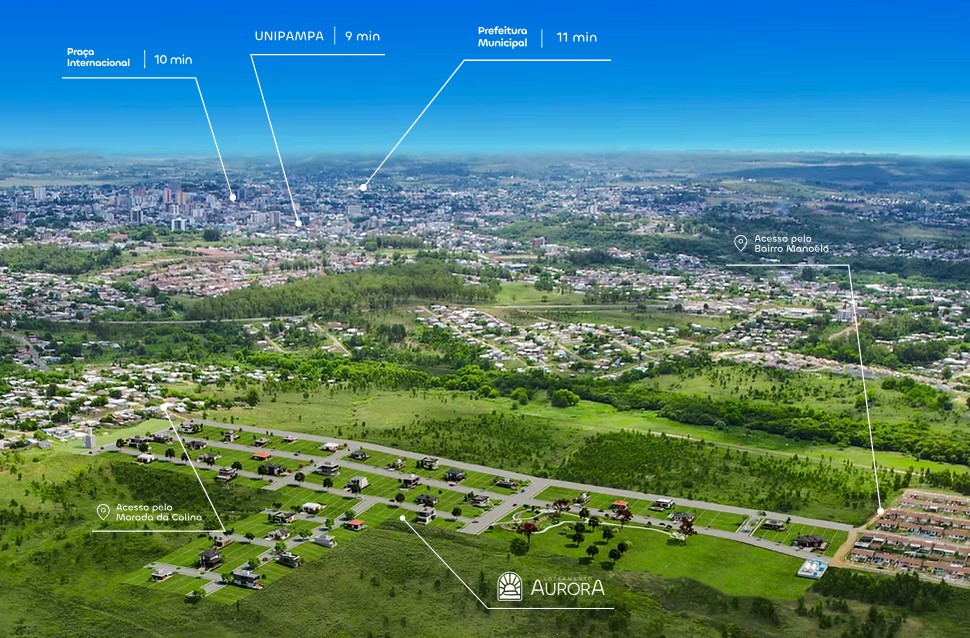 LEILÃO DE TERRENO URBANO NA CIDADE DE SANT´ANA DO LIVRAMENTO/RS - Ferronato Leilões