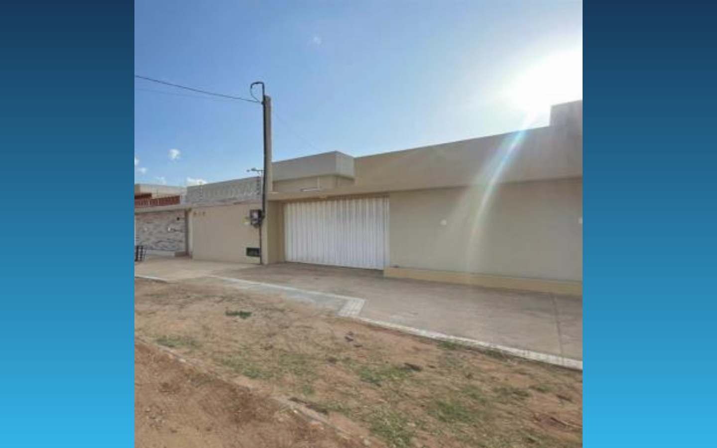 CASA 105M² – MOSSORÓ/RNDescrição53% abaixo da avaliação!Av. Jardim América, nº 200, Bairro Alto do Sumaré, Mossoró/RN, CEP: 59.632-220Casa de uso residencial, padrão normal, estado de conservação regu