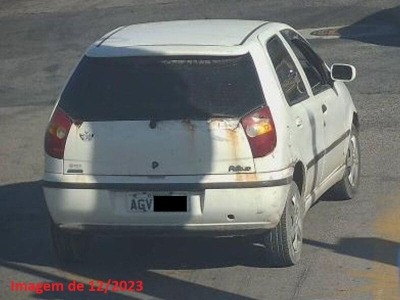 Veículo Fiat Pálio 16V - cor branca