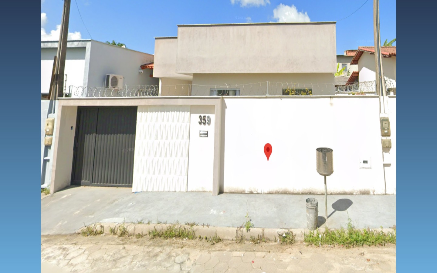 Casa 74m² – São Mateus/ESDescriçãoEndereço completo: Rua Wallas Batista de Oliveira, nº 359, Bairro Nova São Mateus, São Mateus/ES – CEP 29942-465.Casa residencial de padrão construtivo médio, em boa