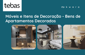 Leilão de Móveis e Itens de Decoração - Bens de Apartamentos Decorados - Tebas Incorporadora
