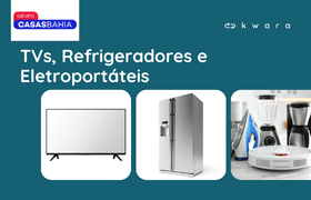 Leilão de Smart TVs, Aspiradores e Eletrodomésticos - Casas Bahia