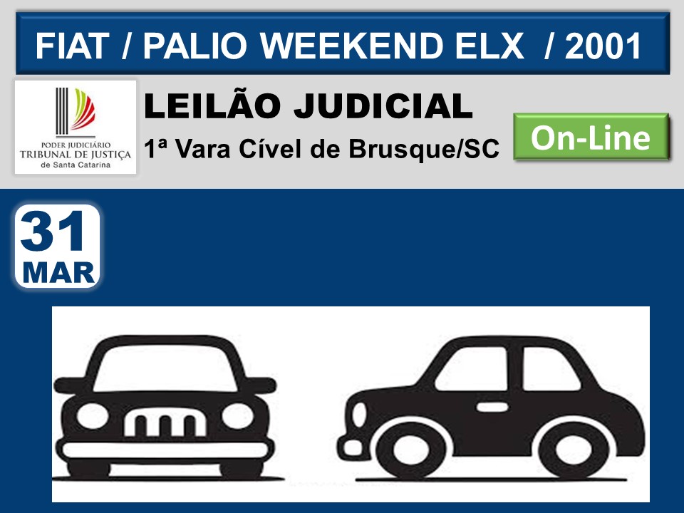FIAT PÁLIO WEEKEND ELX / 2001 - Só Leilões
