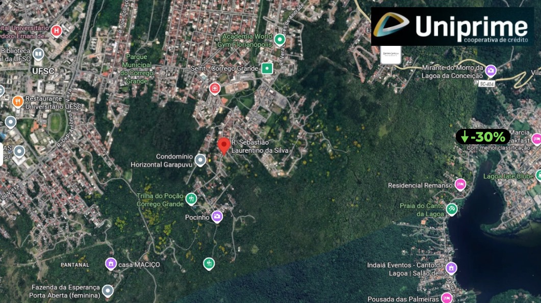 TERRENO EM FLORIANÓPOLIS - SC SERTÃO, NA TRINDADE, 4º SUBDISTRITO • 30519,38M²  FLORIANÓPOLIS - SC - JAC Leilões | Site do leiloeiro oficial de Cascavel/PR - Jefferson Adriano Costa