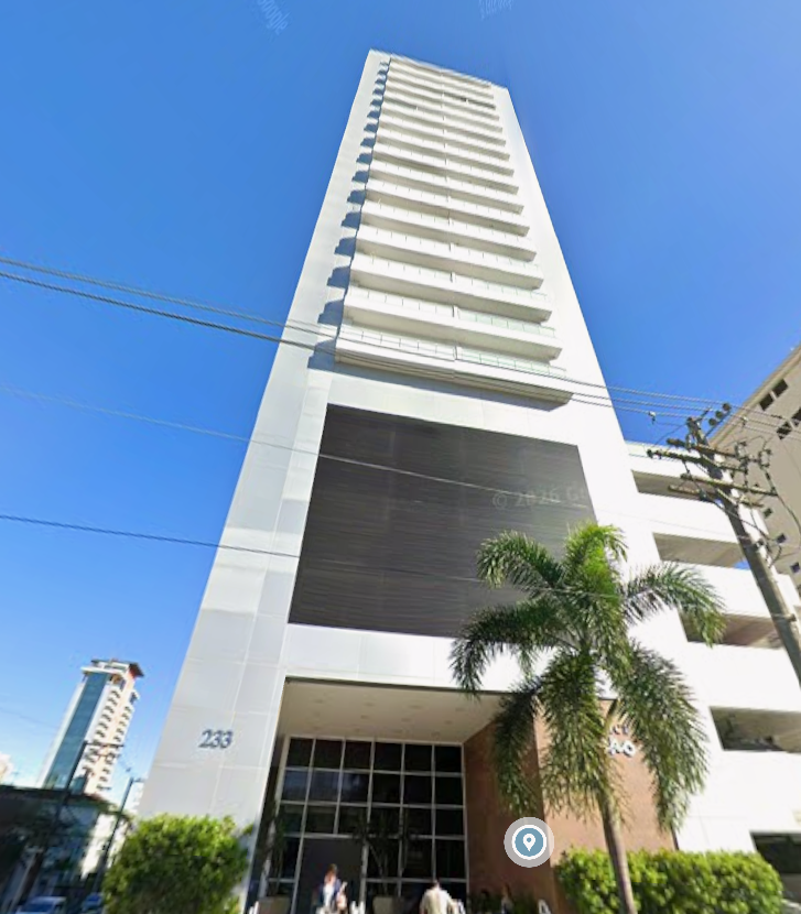 Sala nº 1910 do Edif. Barão Office, A.P 51,93m², A.T98,82, Garagem, próx a Praia do Gonzaga, Encruzilhada, Santos/SP.