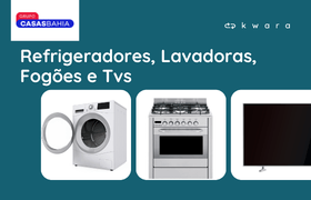 Leilão de Refrigeradores, Lavadoras, Fogões e Tvs - Casas Bahia
