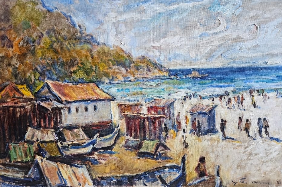 OBRA DE ARTE - SERGIO TELLES - ARRAIAL DO CABO - ÓLEO SOBRE TELA  1982 - JAC Leilões | Site do leiloeiro oficial de Cascavel/PR - Jefferson Adriano Costa
