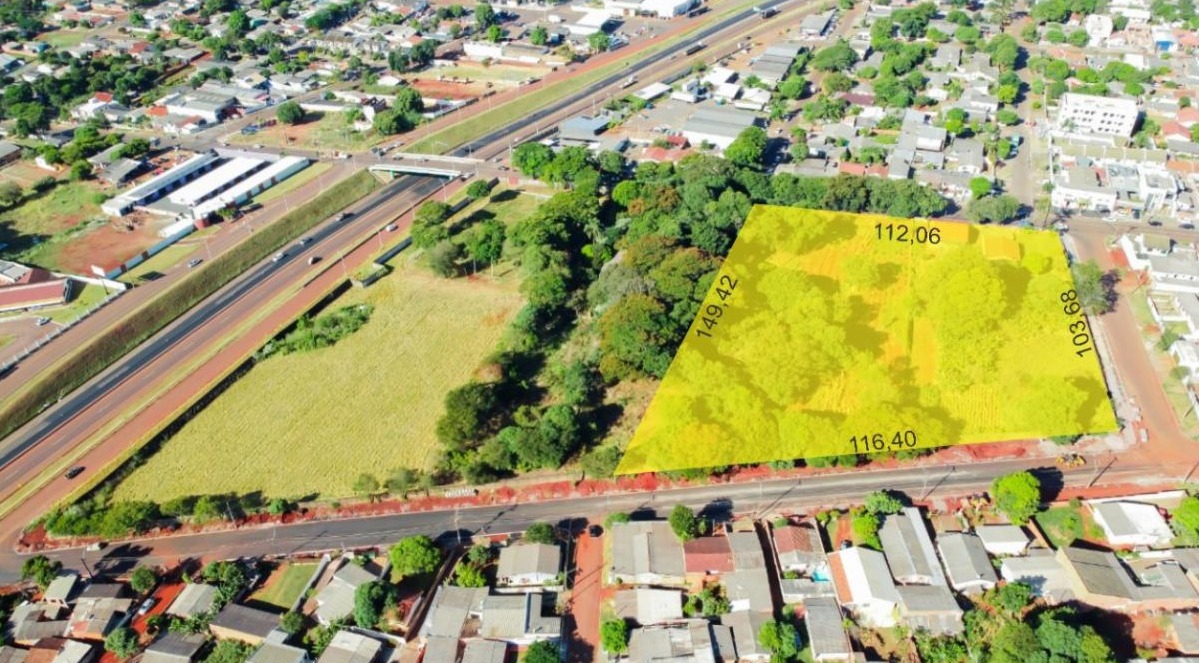 TERRENO URBANO COM 14.108 M2  REGIÃO NORTE NA RUA JACAREZINHO - CASCAVEL PR - JAC Leilões | Site do leiloeiro oficial de Cascavel/PR - Jefferson Adriano Costa